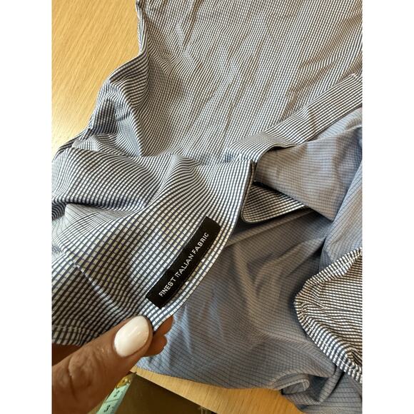 Hugo Boss Jason Slim Fit Button Down Oxford Dress Shirt Size 40 16 1/2 L 1948 - Picture 5 of 10